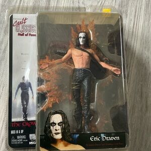 Eric Draven Action Figure with Flaming Crow Base